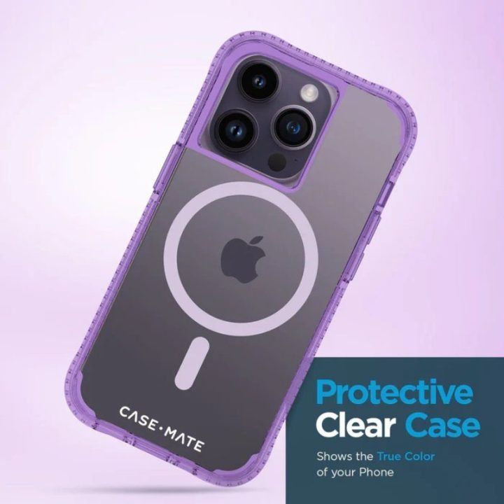 Dėklas iPhone 14 Pro Case-Mate Tough Plus MagSafe, la La Lavender