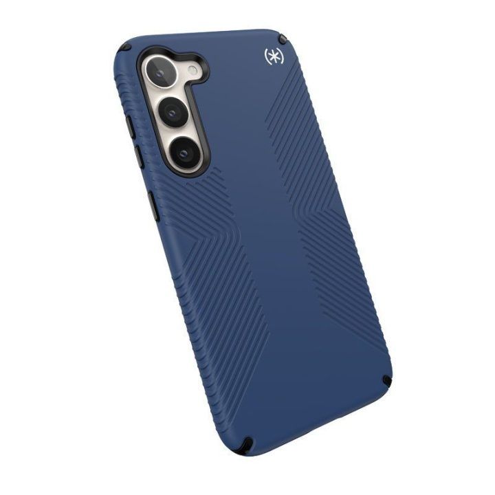 Dėklas Samsung Galaxy S23+ Speck Presidio2 Grip, mėlynas/juodas