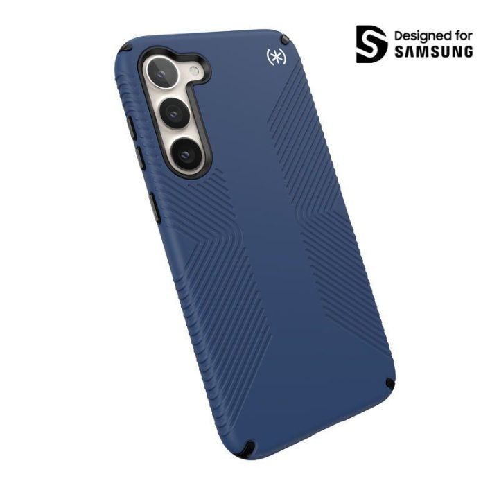 Dėklas Samsung Galaxy S23+ Speck Presidio2 Grip, mėlynas/juodas