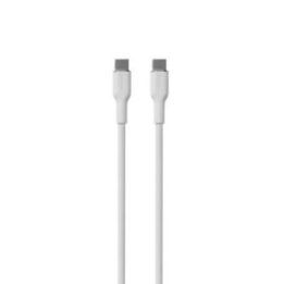 USB-C laidas PURO ICON Soft, 1,5 m, baltas