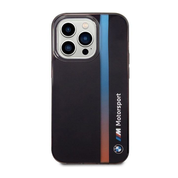 BMW dėklas iPhone 14 Pro, juodas