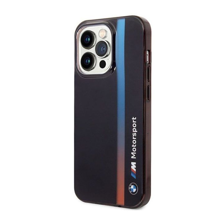 BMW dėklas iPhone 14 Pro, juodas