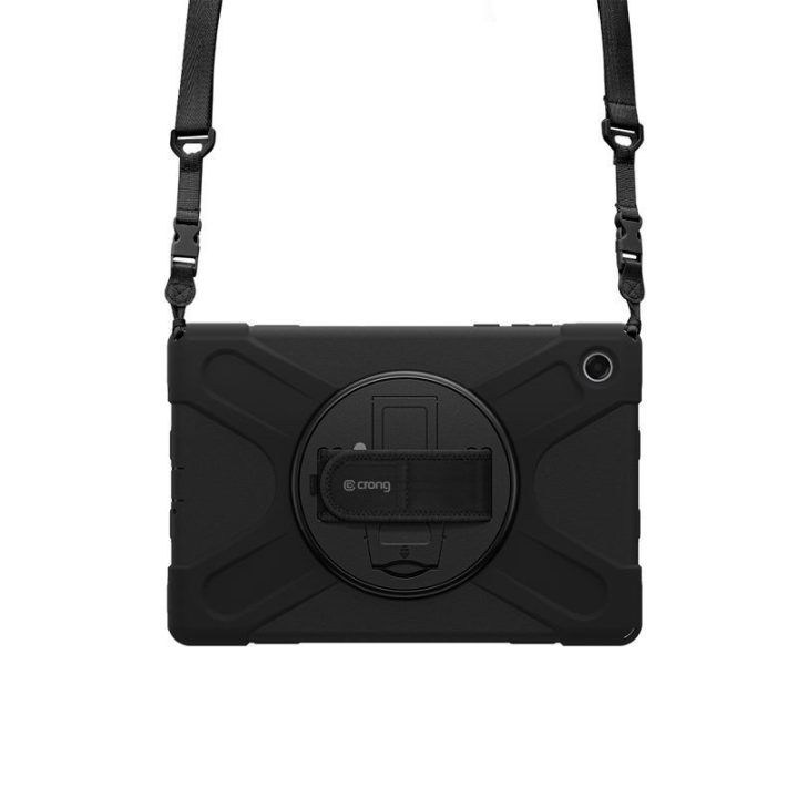 Crong Defender Plus dėklas Samsung Galaxy Tab A11+ 10.9" juodas