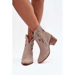 Ažūriniai aulinukai su kulnu Step in style