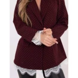 Švarkelis bordo spalvos ITMA FL9916