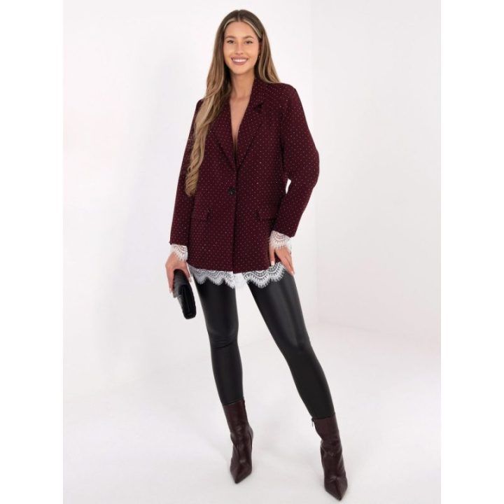 Švarkelis bordo spalvos ITMA FL9916
