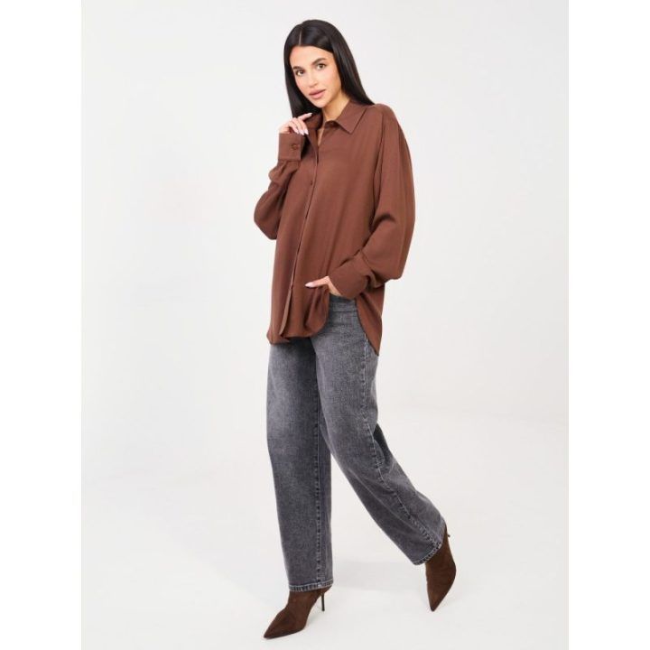 Palaidinė oversize ruda