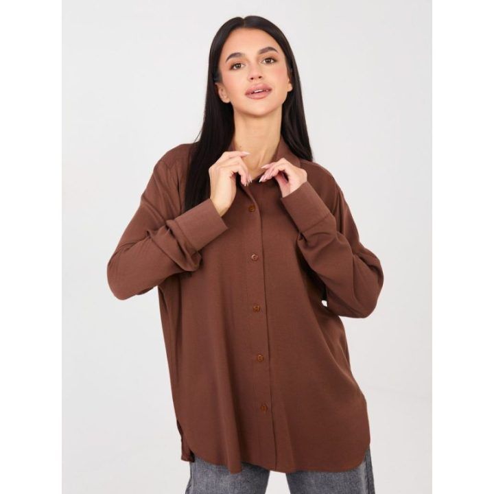 Palaidinė oversize ruda
