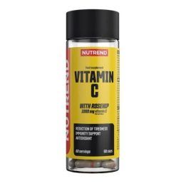 Vitaminas C Nutrend su erškėtuogėmis 60 kapsulių