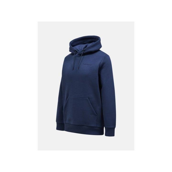 Vyriškas džemperis su gobtuvu Peak Performance Original Small Logo Hood, tamsiai mėlynas