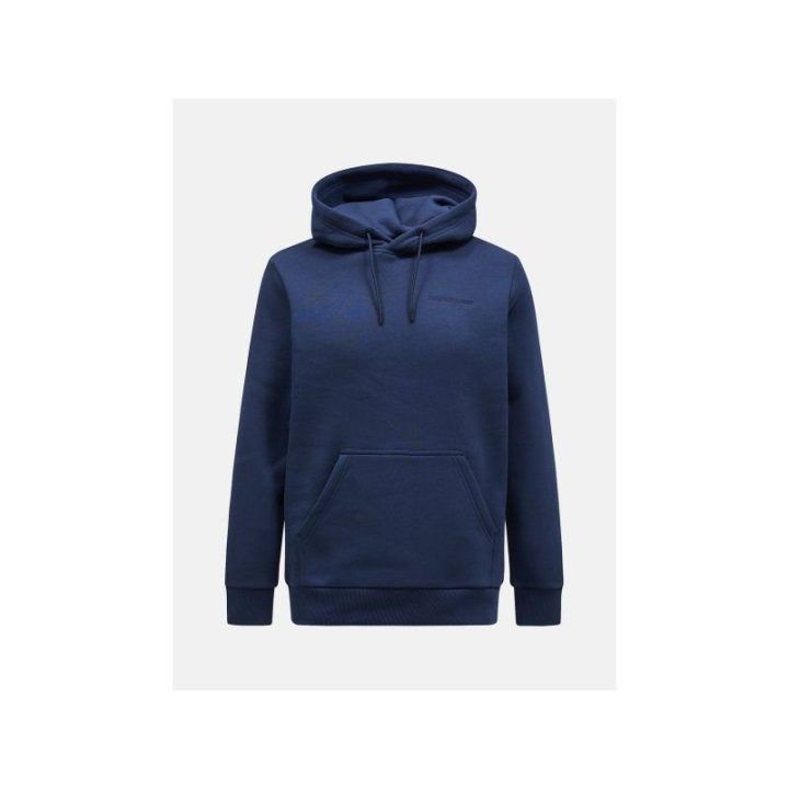 Vyriškas džemperis su gobtuvu Peak Performance Original Small Logo Hood, tamsiai mėlynas