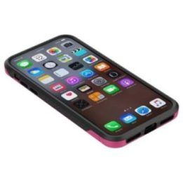 Dėklas iPhone X Zizo Star Diamond, rožinė/juoda