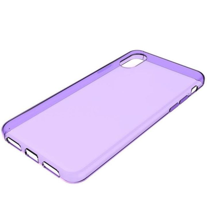 TPU dėklas iPhone X, violetinis Zizo