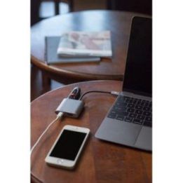 Kanex USB-C VGA adapteris su 60 W įkrovimu