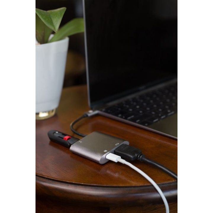 Kanex USB-C VGA adapteris su 60 W įkrovimu