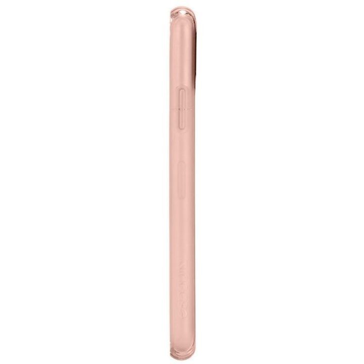 Apsauginis dėklas iPhone Xs / X, rožinio aukso spalvos