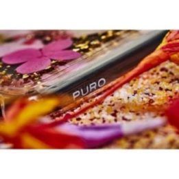 PURO dėklas iPhone XR su tikrais žaliais gėlių žiedlapiais