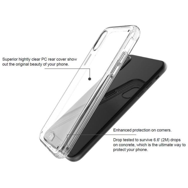 Permatomas dėklas iPhone Xs Max X-Doria ClearVue