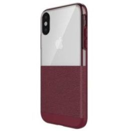 Dėklas iPhone Xs Max, burgundiškas X-Doria Dash