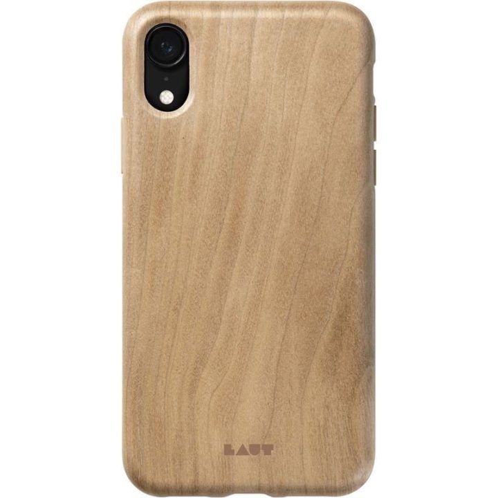 Dėklas iPhone XR, natūralios medienos, LAUT PINNACLE