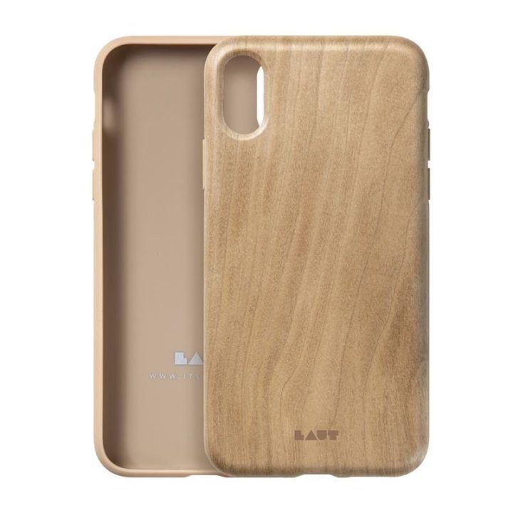Dėklas iPhone XR, natūralios medienos, LAUT PINNACLE