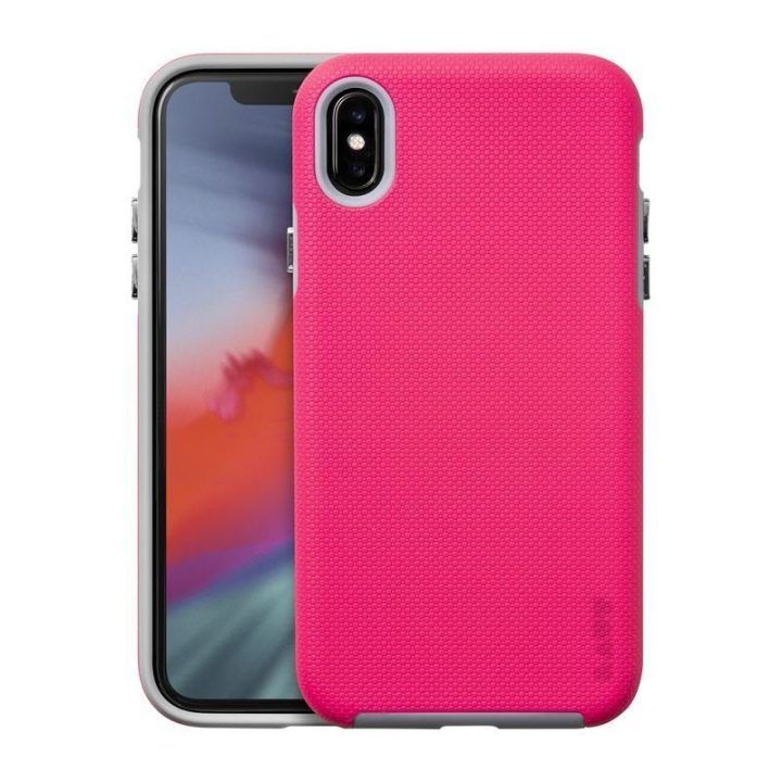 Laut SHIELD dėklas iPhone Xs Max, rožinis