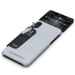 Dėklas iPhone Xs Max, pilkas Nordic Elements Idun