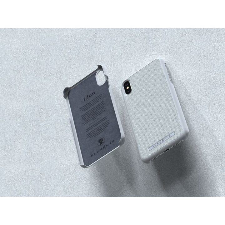 Dėklas iPhone Xs Max, pilkas Nordic Elements Idun