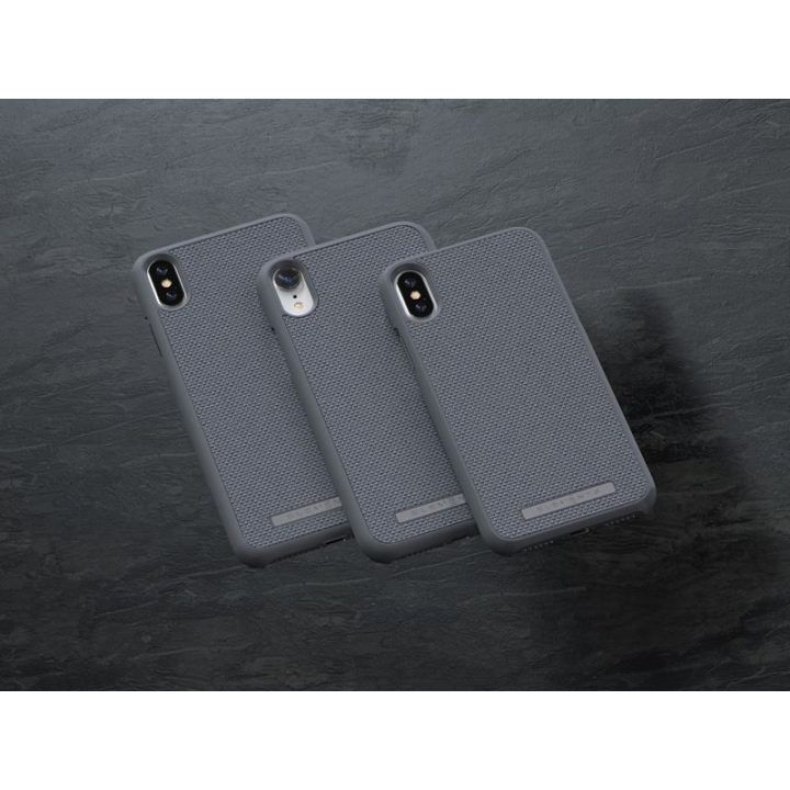 Pilkas dėklas iPhone Xs Max, Nordic Elements Idun