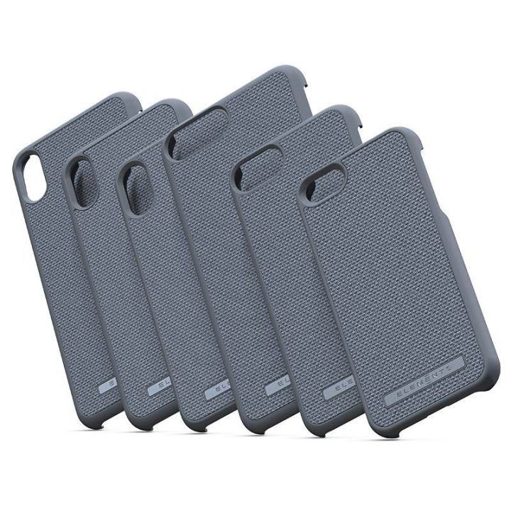 Pilkas dėklas iPhone Xs Max, Nordic Elements Idun