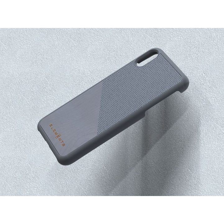 Dėklas iPhone Xs Max su klevo medžiu, pilkas