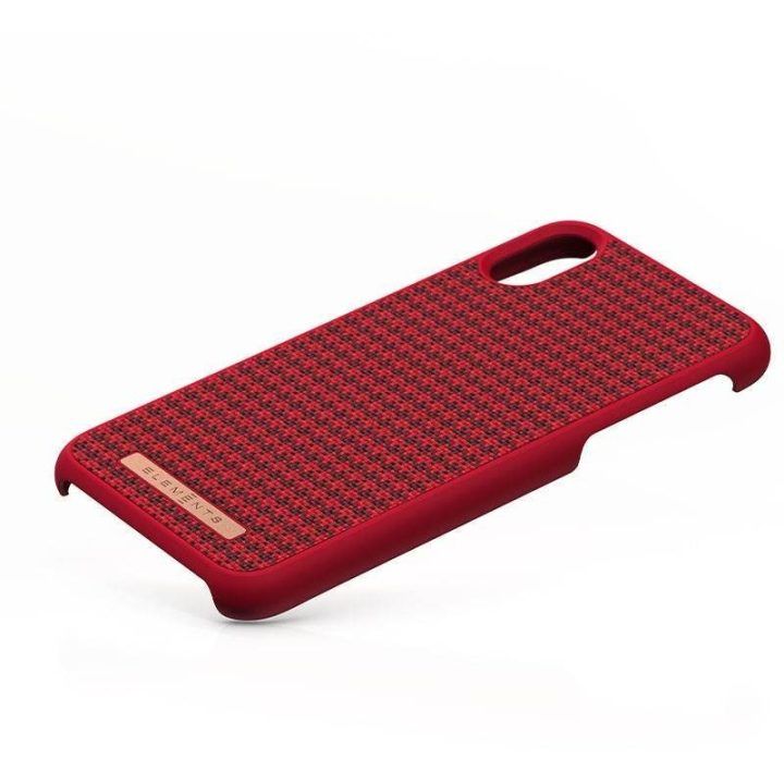 Dėklas iPhone Xs / X, raudonas, Nordic Elements Saeson Idun
