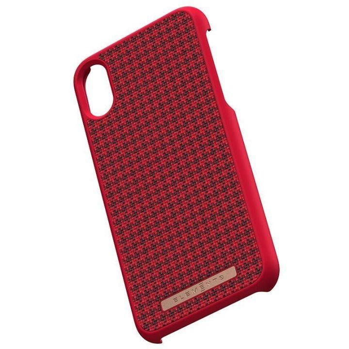 Dėklas iPhone Xs / X, raudonas, Nordic Elements Saeson Idun