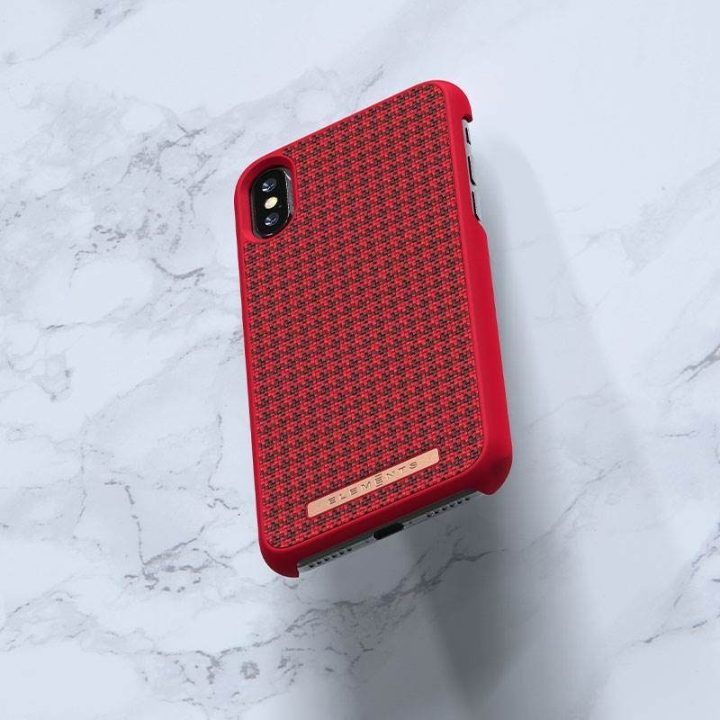 Dėklas iPhone Xs / X, raudonas, Nordic Elements Saeson Idun