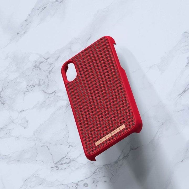 Dėklas iPhone Xs / X, raudonas, Nordic Elements Saeson Idun