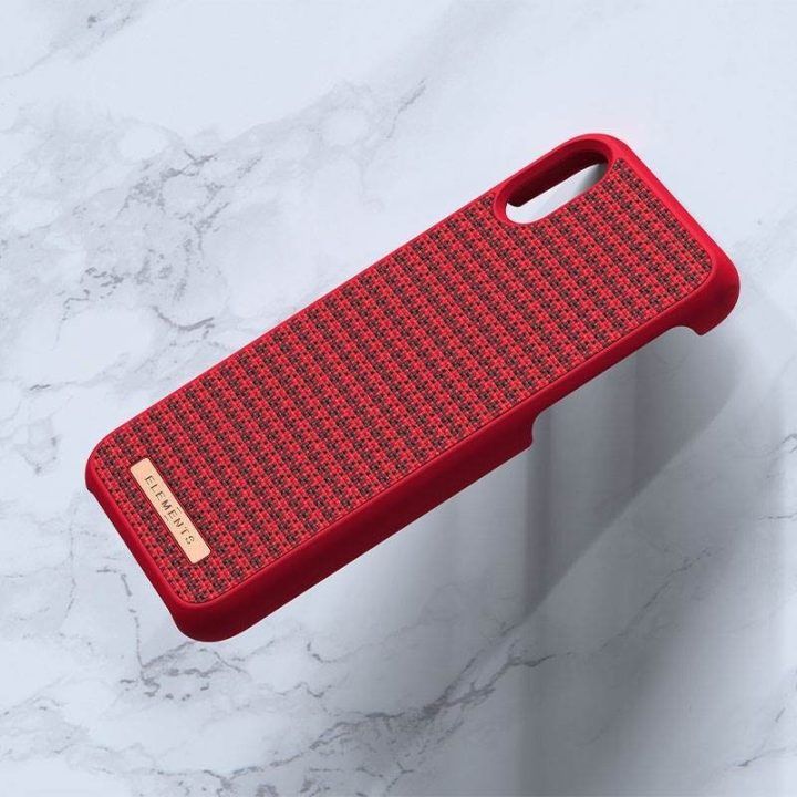 Dėklas iPhone Xs / X, raudonas, Nordic Elements Saeson Idun