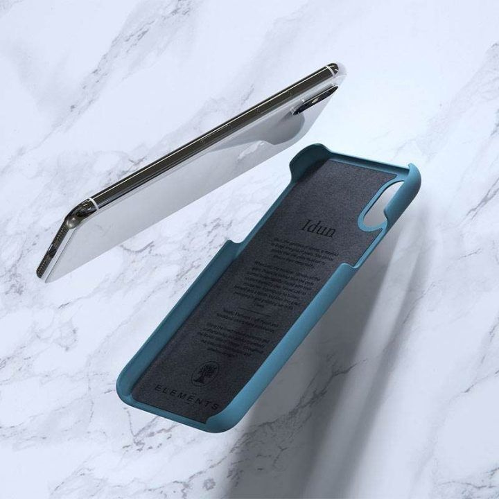 Dėklas iPhone Xs / X Nordic Elements Saeson Idun, petrol