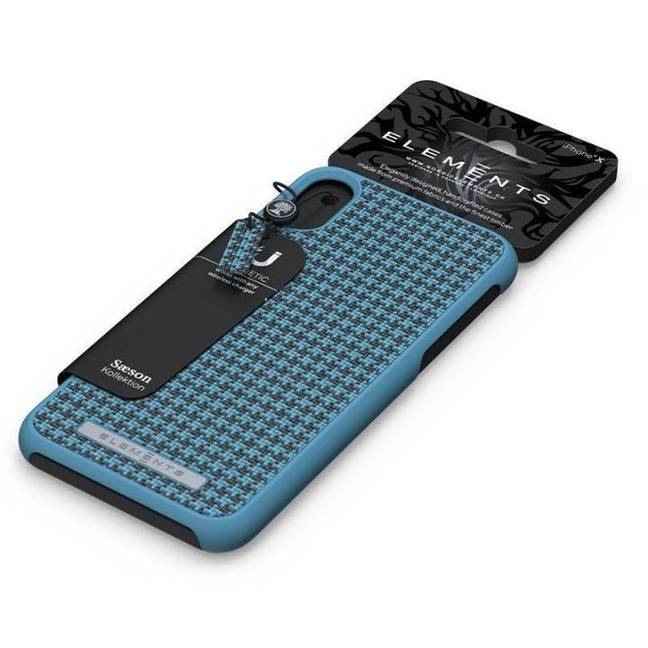Dėklas iPhone XR, petrol, Nordic Elements Saeson Idun