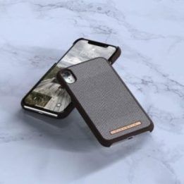 Dėklas iPhone XR, rudas raštas, Nordic Elements Saeson Idun