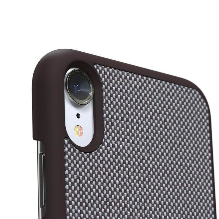 Dėklas iPhone XR, rudas raštas, Nordic Elements Saeson Idun