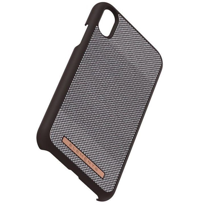 Dėklas iPhone XR, rudas raštas, Nordic Elements Saeson Idun