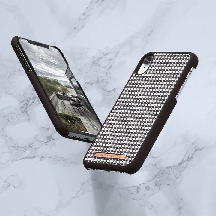 Dėklas iPhone XR, rudas, Nordic Elements Saeson Idun