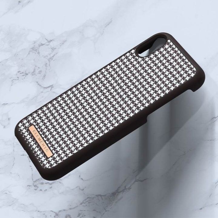 Dėklas iPhone XR, rudas, Nordic Elements Saeson Idun