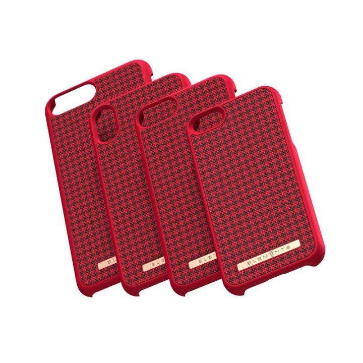 Dėklas iPhone Xs Max, raudonas, Nordic Elements Saeson Idun