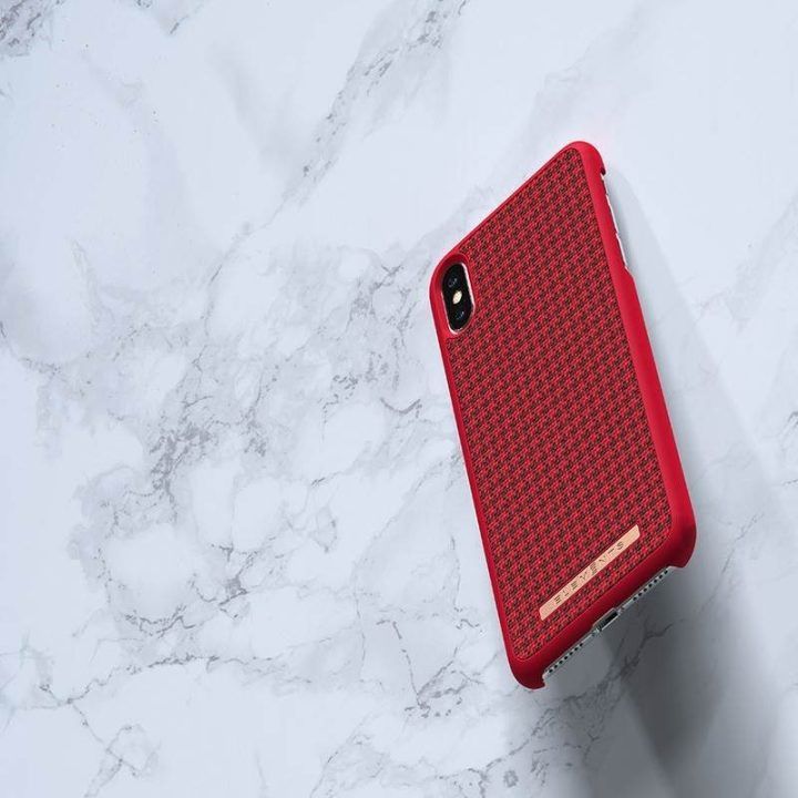 Dėklas iPhone Xs Max, raudonas, Nordic Elements Saeson Idun