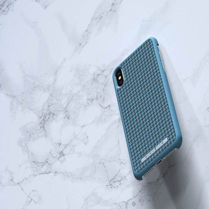 Dėklas iPhone Xs Max, petrol spalvos, Nordic Elements Saeson Idun