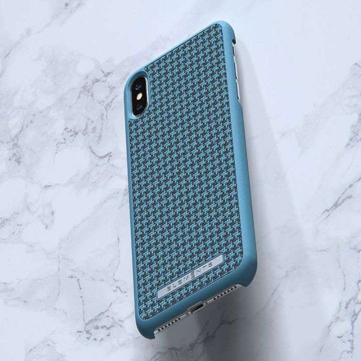Dėklas iPhone Xs Max, petrol spalvos, Nordic Elements Saeson Idun