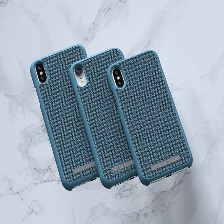Dėklas iPhone Xs Max, petrol spalvos, Nordic Elements Saeson Idun