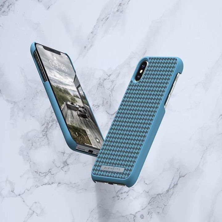 Dėklas iPhone Xs Max, petrol spalvos, Nordic Elements Saeson Idun