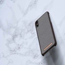 Dėklas iPhone Xs Max, rudas Nordic Elements Saeson Idun